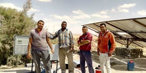 Latest company Solutions about Inomax Solarpumpe Wechselrichter Lösung für Ägypten Farm